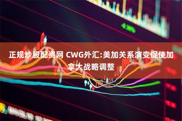 正规炒股配资网 CWG外汇:美加关系演变促使加拿大战略调整